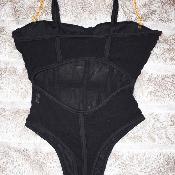 Bad Bitch: Black Sheer Bodysuit - Picture 6 of 7